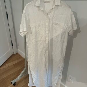 Left On Friday White Maxi Dress